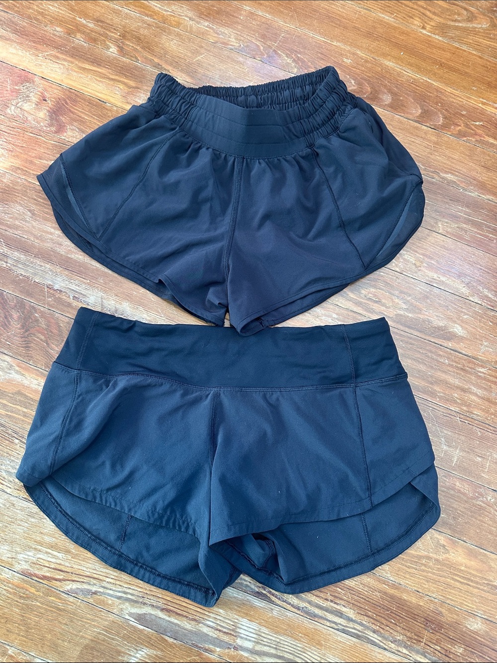 lululemon Black Women's Running Shorts Duo